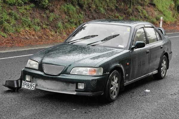 He was driving a green Honda Rafaga saloon car registration XP 9885.